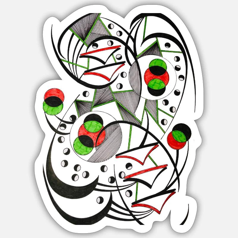 Sticker Größe S (10 x 10 cm) - 