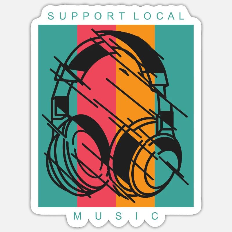 Sticker Größe S (10 x 10 cm) - 