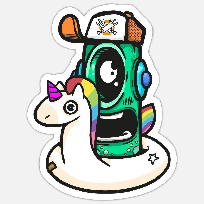 Sticker taille S (10 x 10 cm) - 