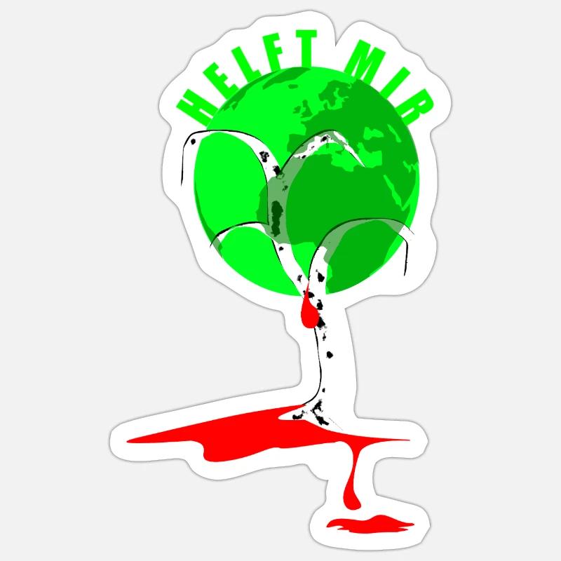 Sticker Größe S (10 x 10 cm) - 