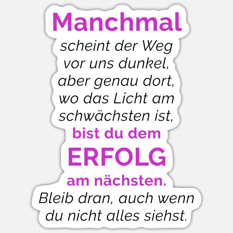 Sticker Größe S (10 x 10 cm) - 