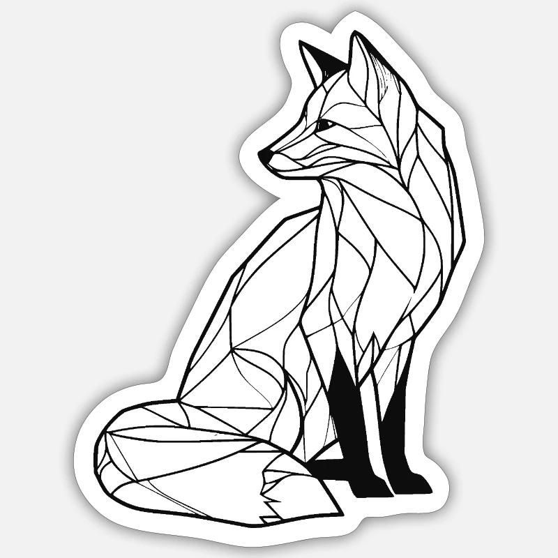 Sticker Größe S (10 x 10 cm) - 