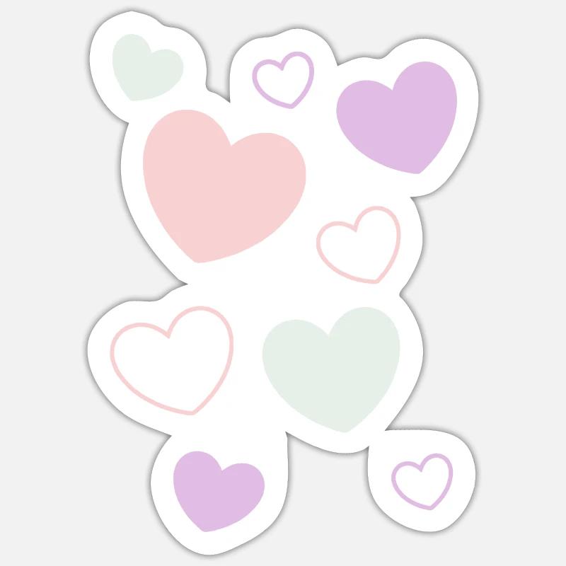 Muttertags Geschenk Mutter Muttertag Geschenkidee  - Sticker Größe S (10 x 10 cm) - Mattweiß