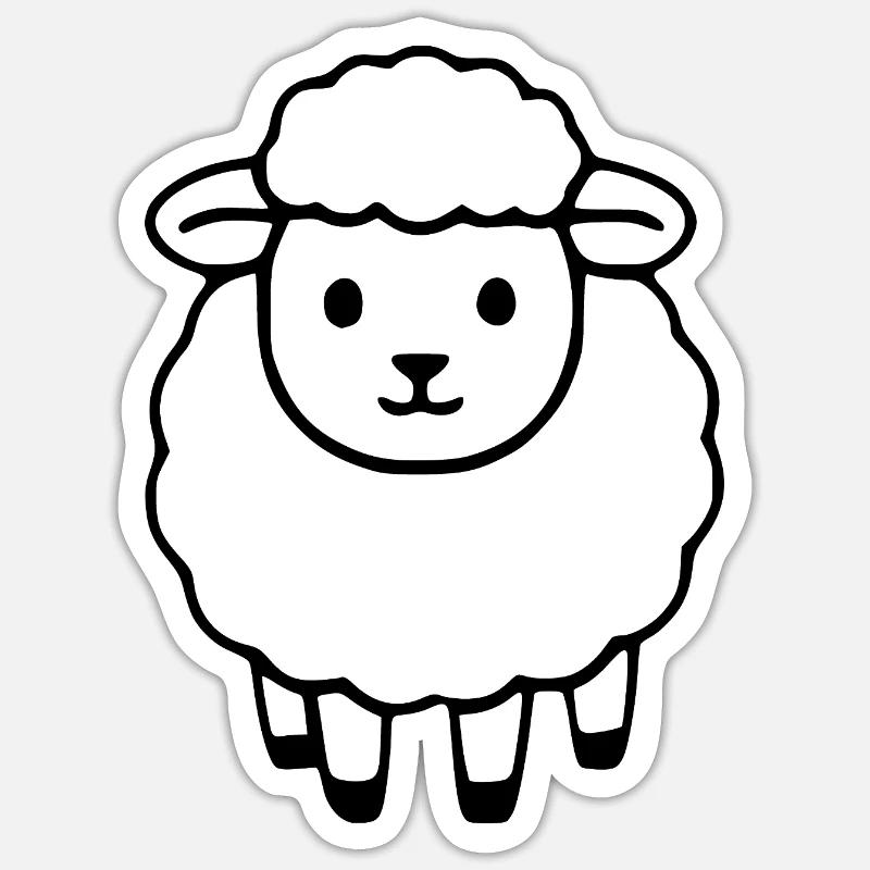 Sticker taille S (10 x 10 cm) - 