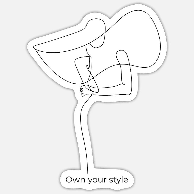 Sticker size S (10 x 10 cm) - 