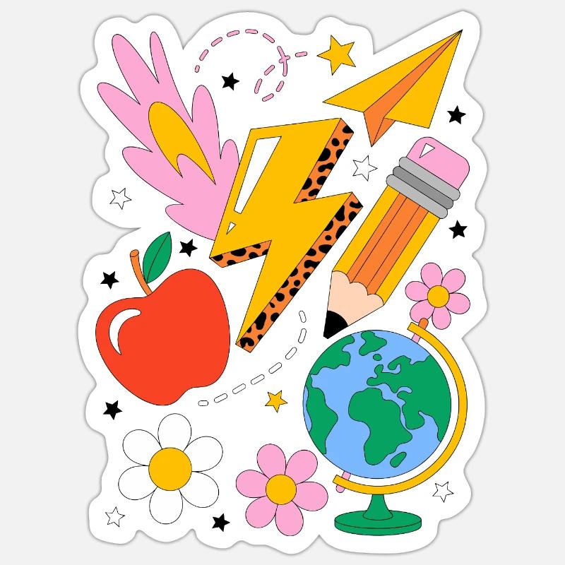 Sticker taille S (10 x 10 cm) - 