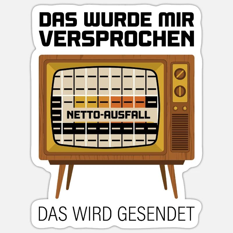 Sticker Größe S (10 x 10 cm) - 