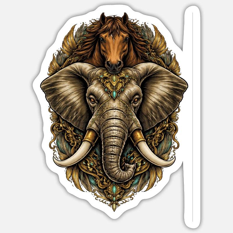 Sticker Größe S (10 x 10 cm) - 