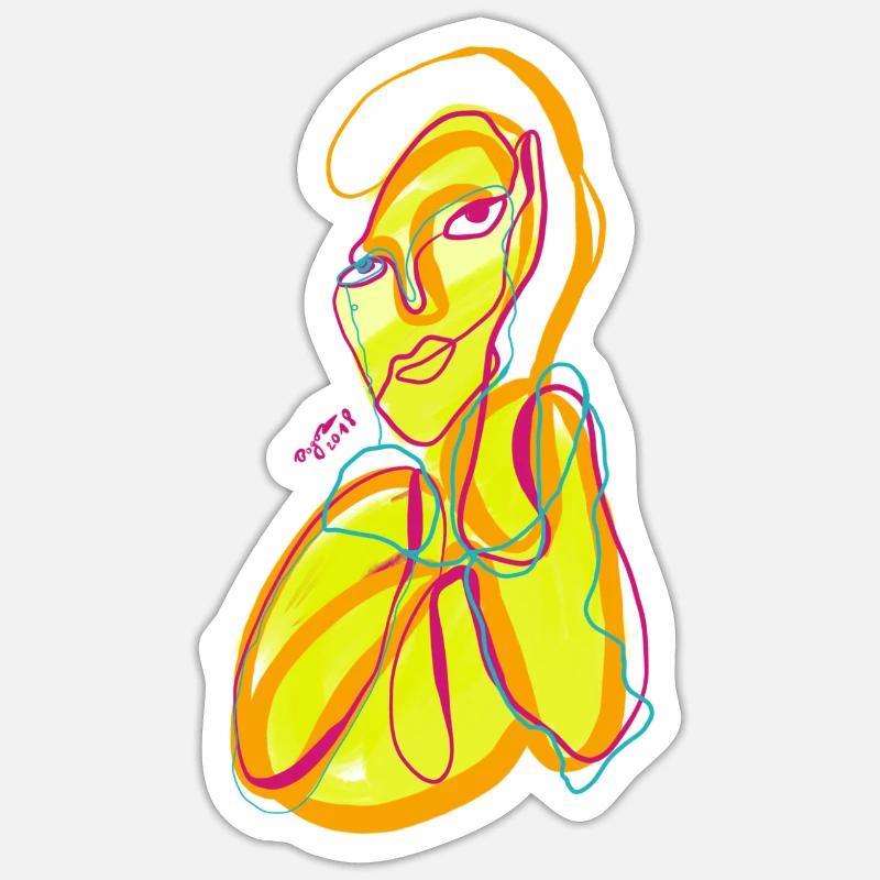 Sticker Größe S (10 x 10 cm) - 