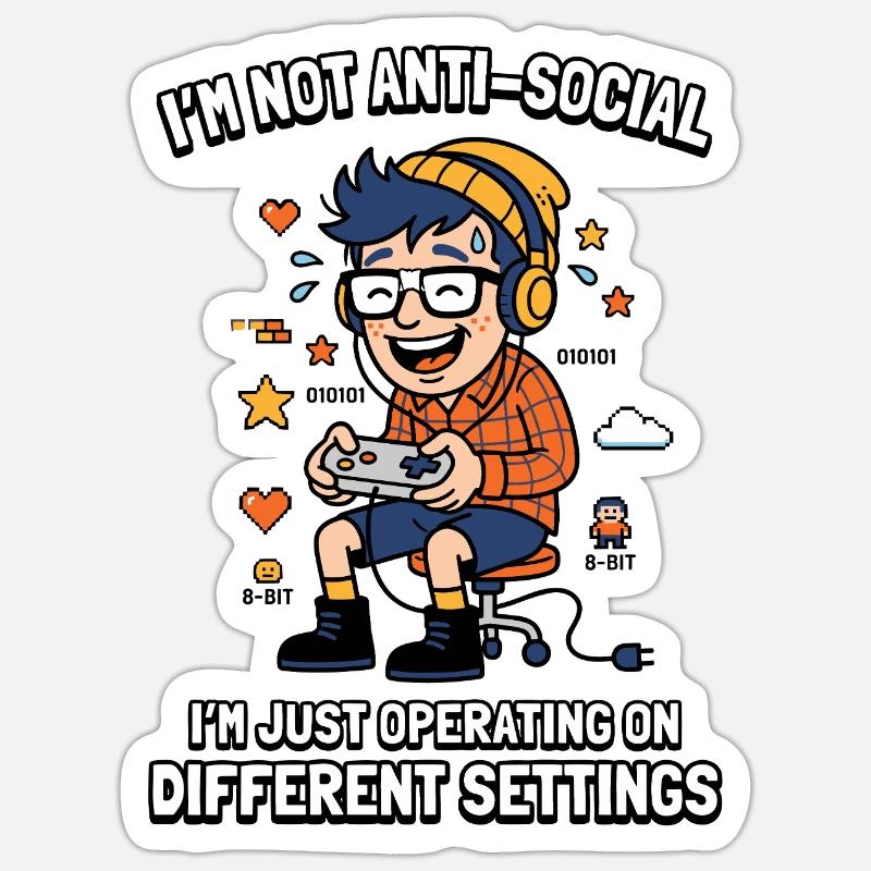 Sticker taille S (10 x 10 cm) - 