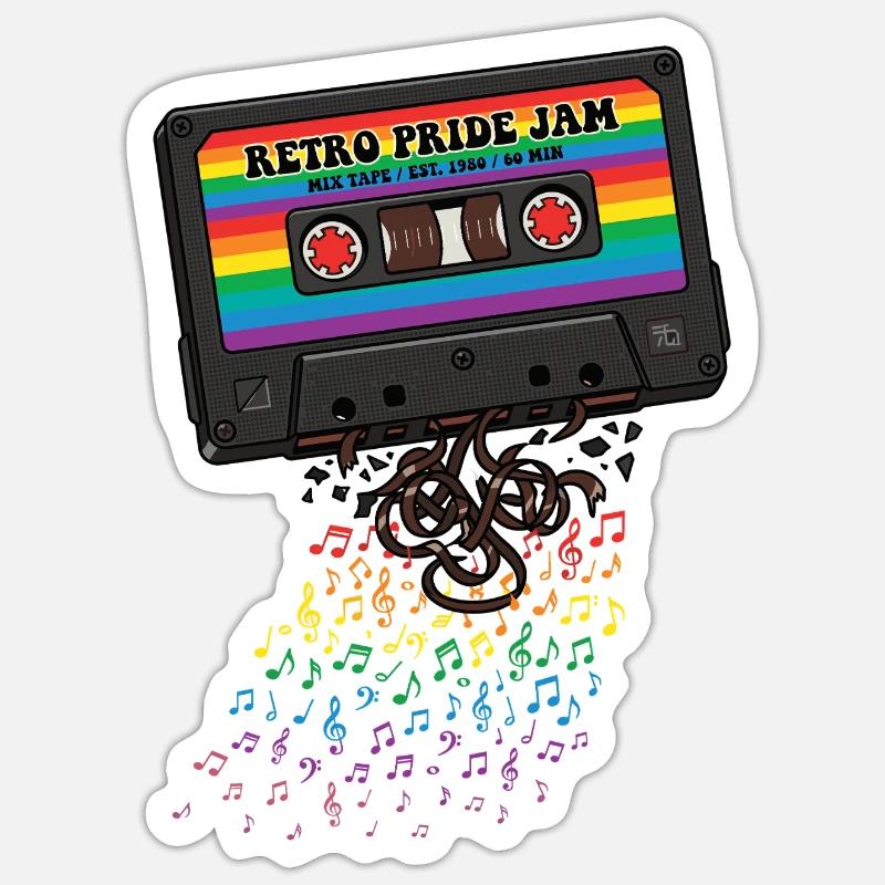 Sticker Größe S (10 x 10 cm) - 