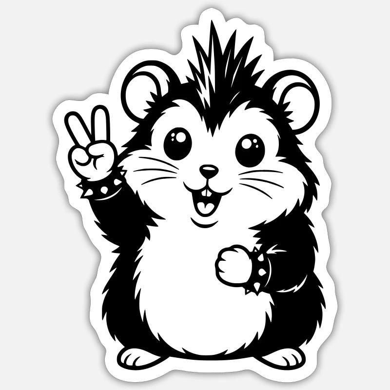 Sticker Größe S (10 x 10 cm) -