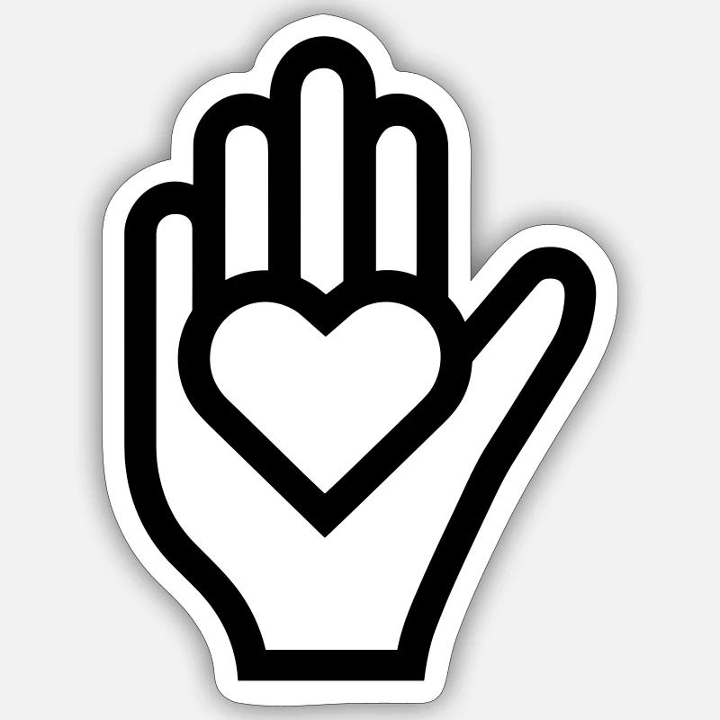 Sticker Größe S (10 x 10 cm) - 