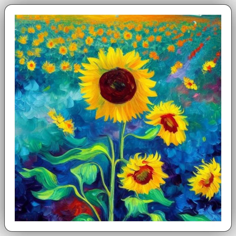 Sticker taille S (10 x 10 cm) - 