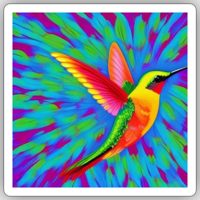 Sticker taille S (10 x 10 cm) - 
