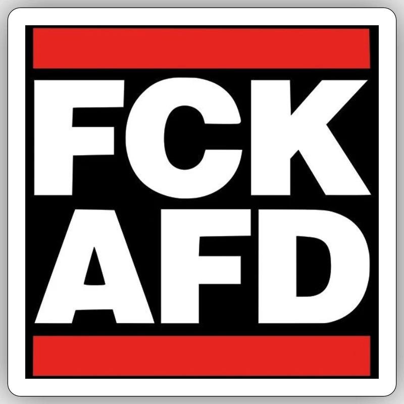 Provocative statement design Sticker size S (10 x 10 cm)