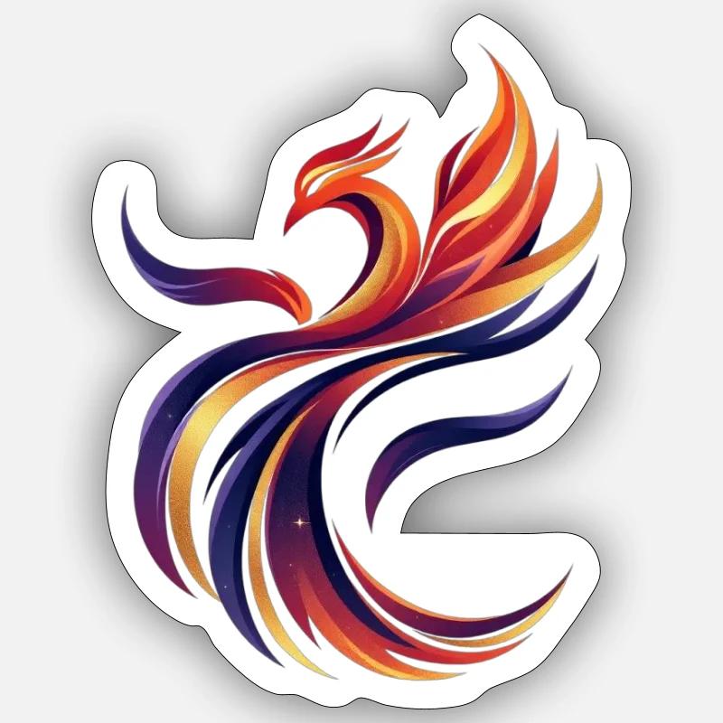 Phoenix Sticker Größe S (10 x 10 cm)