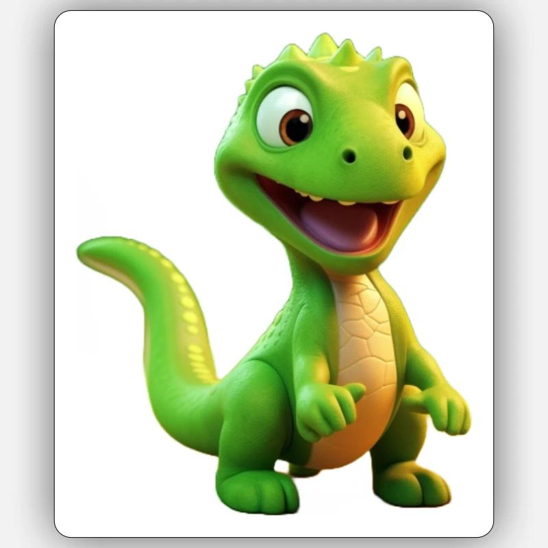 Tinysaure Sticker size S (10 x 10 cm)