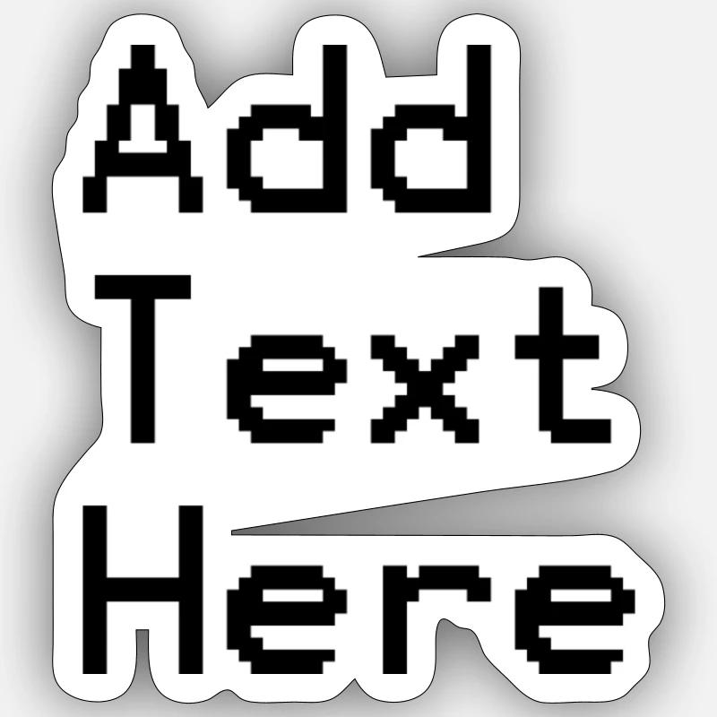 Sticker size S (10 x 10 cm) - 