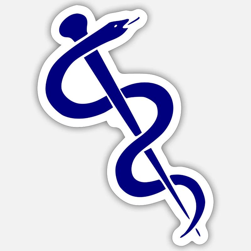 doc93 - Sticker taille S (10 x 10 cm) - blanc mat