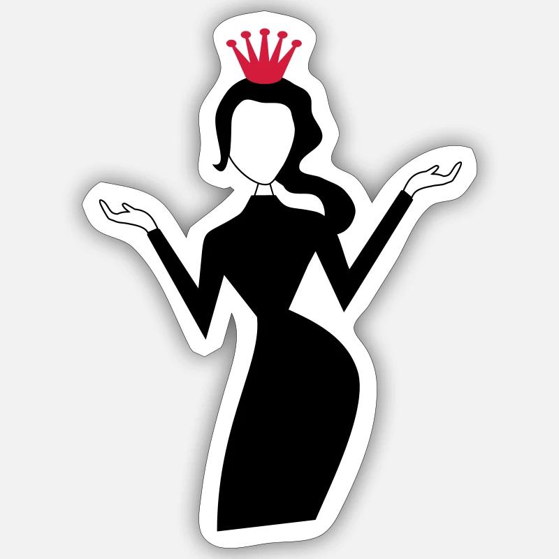 Mannequin Sticker taille S (10 x 10 cm)