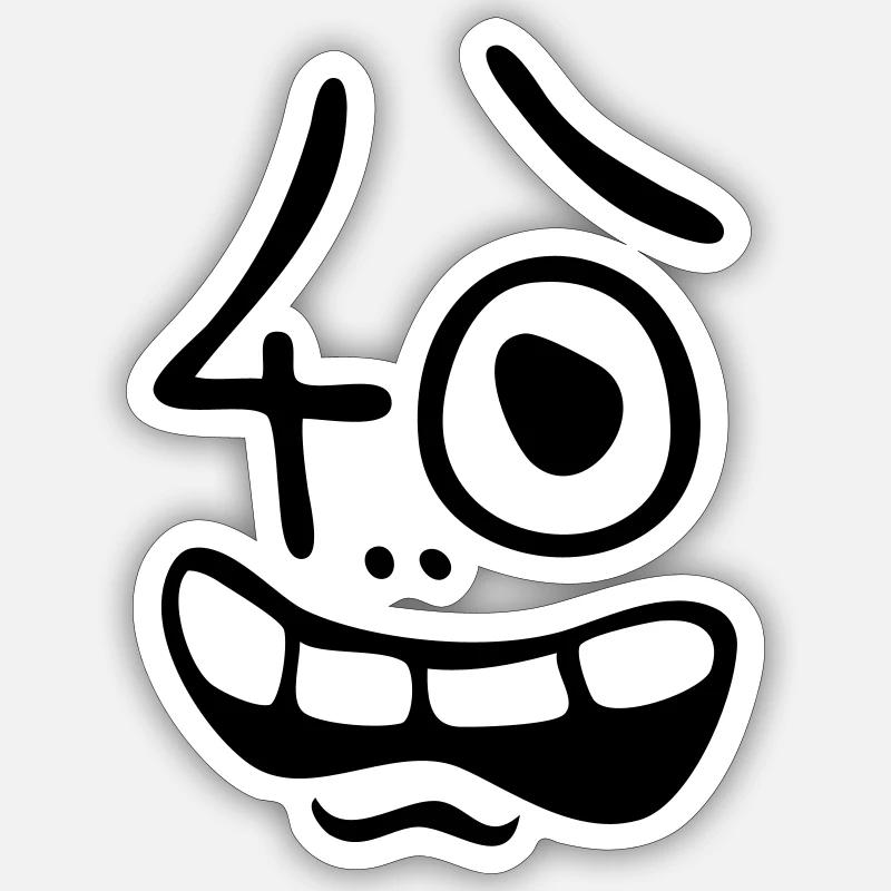 Sticker size S (10 x 10 cm) - 