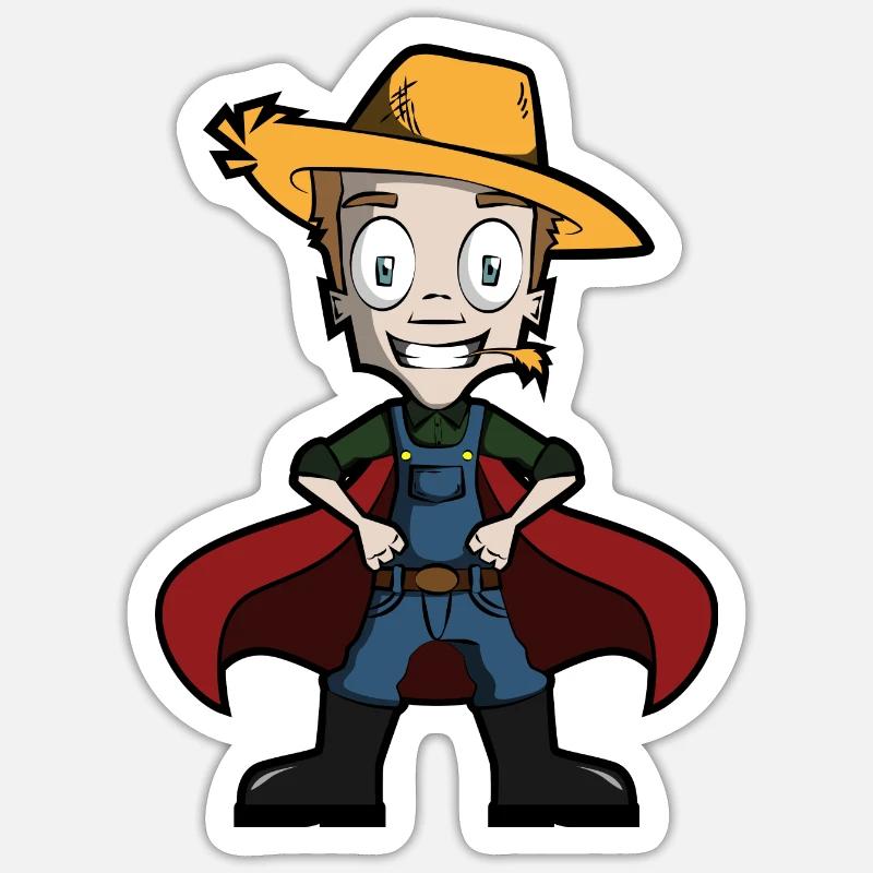 Sticker Größe S (10 x 10 cm) - 