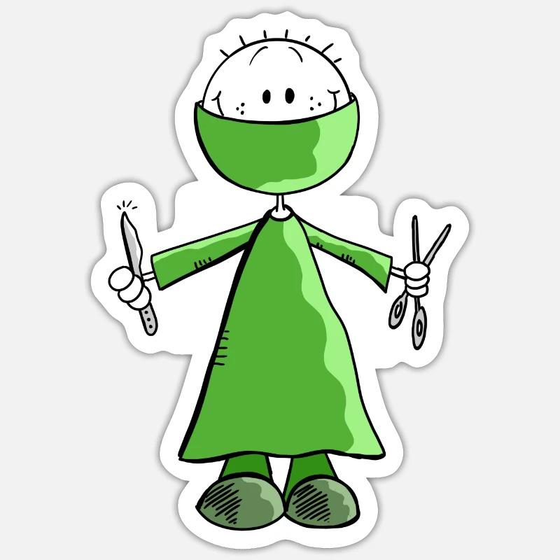 Sticker taille S (10 x 10 cm) -