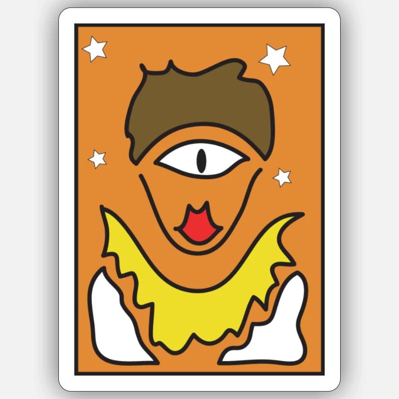 Sticker size S (10 x 10 cm) - 