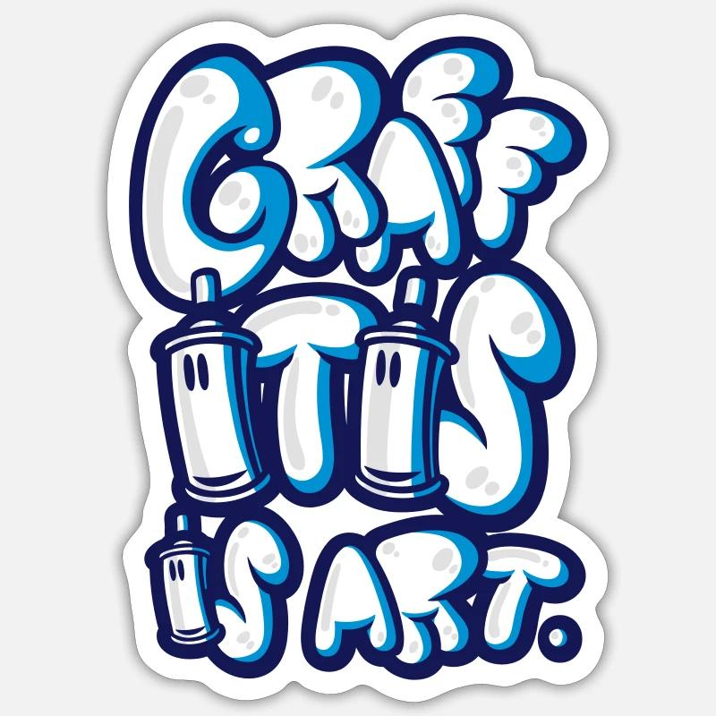 Sticker Größe S (10 x 10 cm) - 