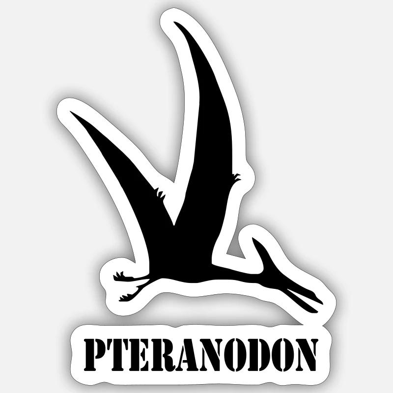 pteranodon Sticker taille S (10 x 10 cm)