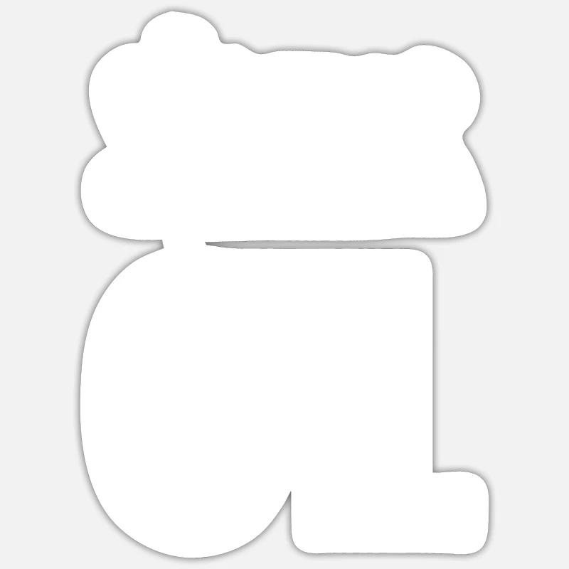 Sticker Größe S (10 x 10 cm) - 