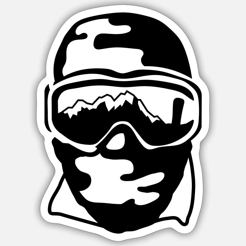 Sticker Größe S (10 x 10 cm) - 