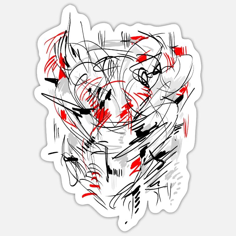 Sticker taille S (10 x 10 cm) - 