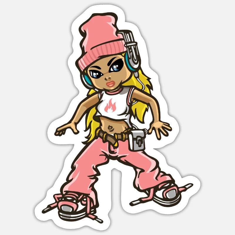 Sticker Größe S (10 x 10 cm) - 