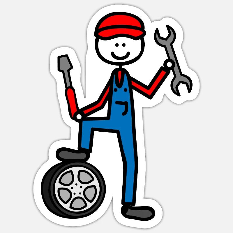 Sticker taille S (10 x 10 cm) - 