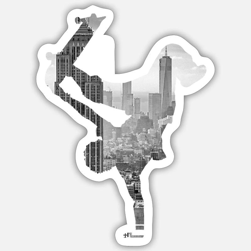 Sticker taille S (10 x 10 cm) - 
