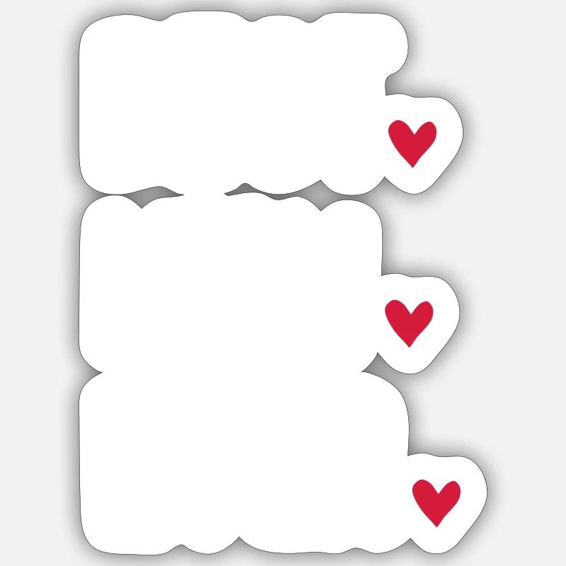 Mutter - Sticker Größe S (10 x 10 cm) - Mattweiß