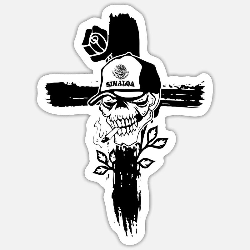 Sinaloa - Sticker size S (10 x 10 cm) - white matte