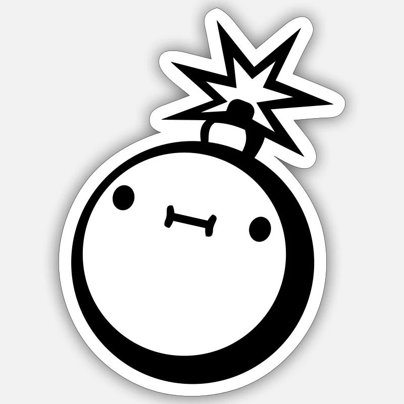 Sticker taille S (10 x 10 cm) - 