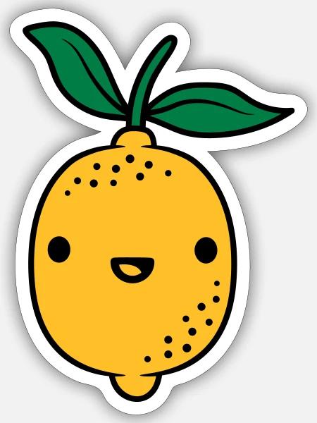 - Sticker size S (10 x 10 cm) - white matte