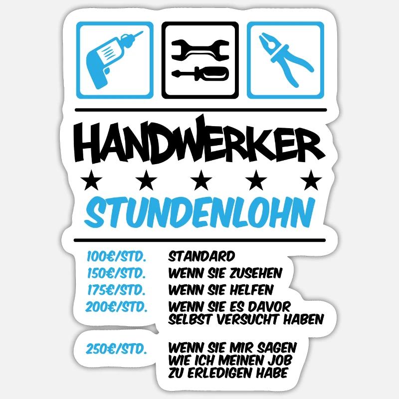 Sticker Größe S (10 x 10 cm) - 