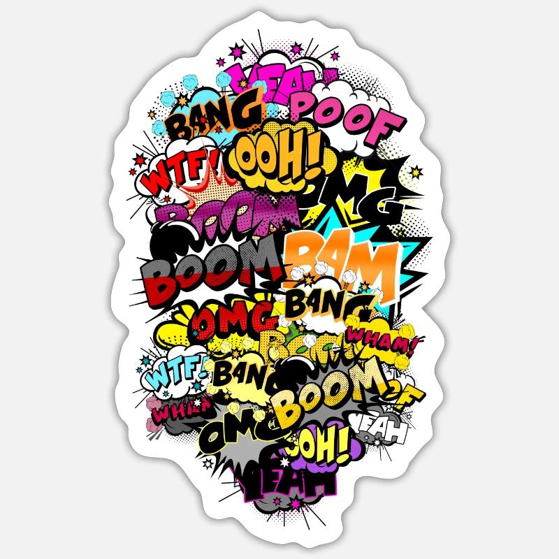 Sticker Größe S (10 x 10 cm) - 