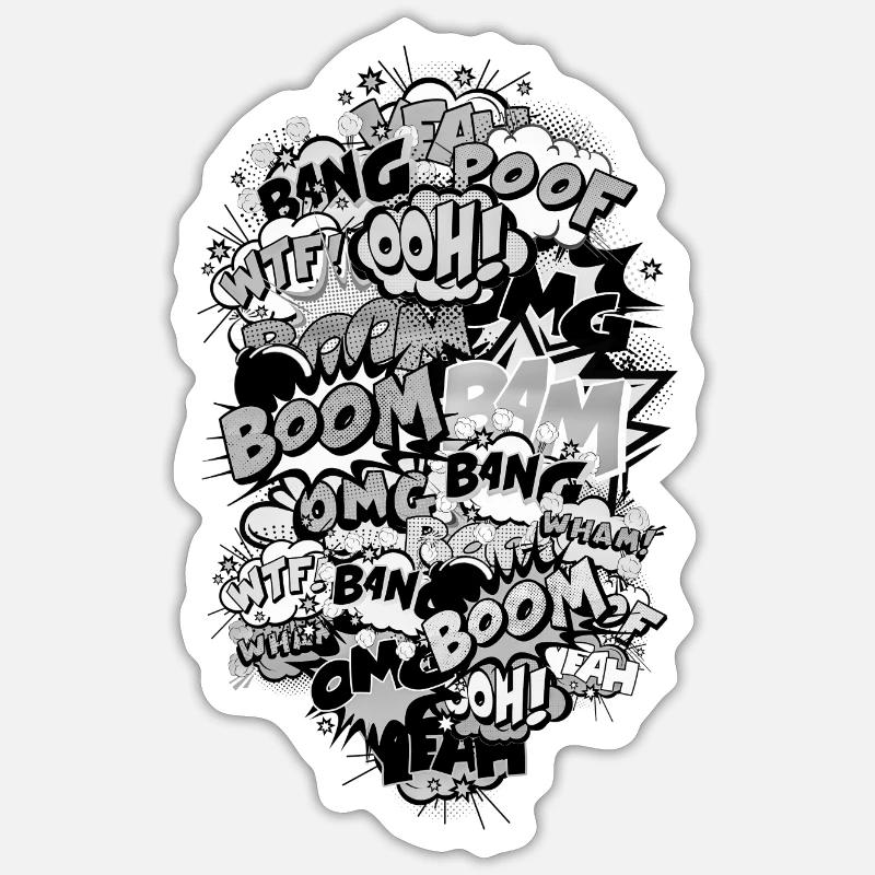 Sticker Größe S (10 x 10 cm) - 