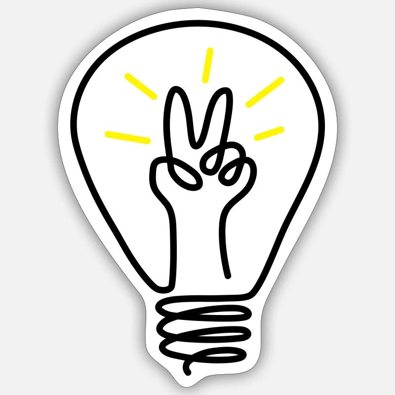 Sticker Größe S (10 x 10 cm) - 