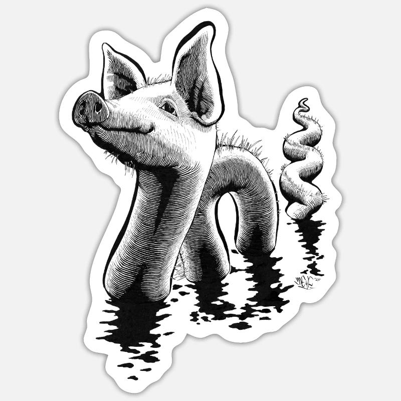 Sticker Größe S (10 x 10 cm) - 