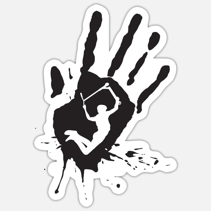 Sticker taille S (10 x 10 cm) - 