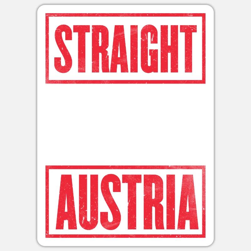 Austria Sticker size S (10 x 10 cm)