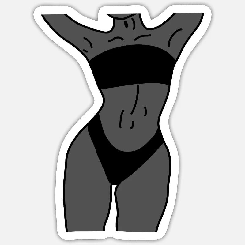 Körper Sticker Größe S (10 x 10 cm)