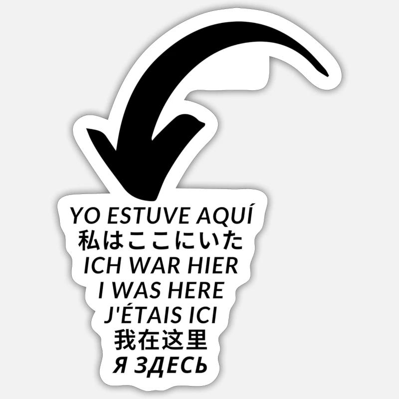 Sticker Größe S (10 x 10 cm) - 